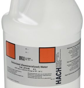 Nước, khử ion và khử khoáng, 4 L